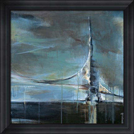 Framed Across the Bay Print
