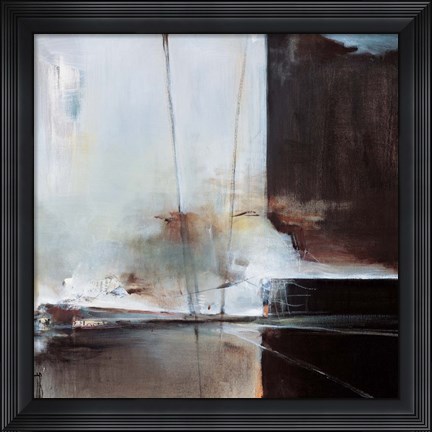 Framed Vanishing Train Print