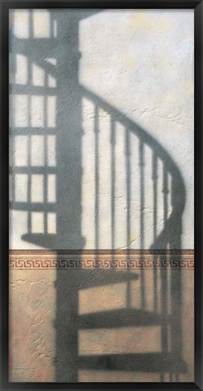 Framed Spiral Staircase Print