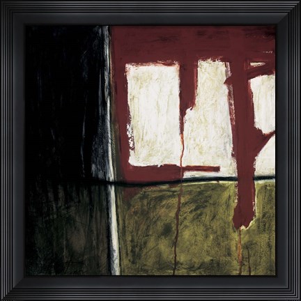 Framed Textiles II Print