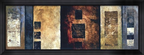 Framed Breaking the Box I Print