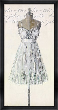 Framed Tres Jolie Print