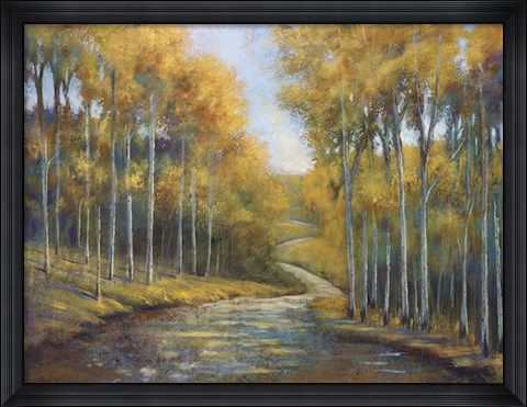 Framed Country Gold Print