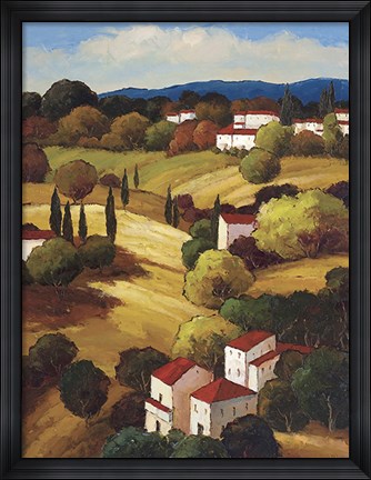 Framed Petite Village Print