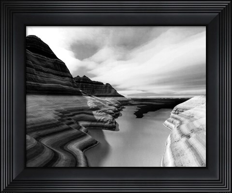 Framed Majestic Canyon I Print