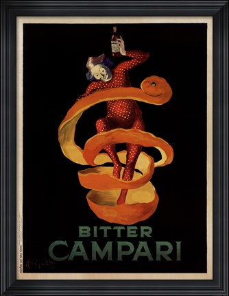 Framed Bitter Campari Print