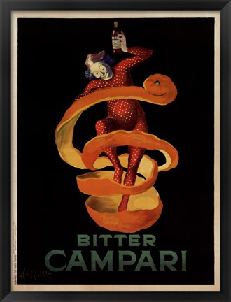 Framed Bitter Campari Print