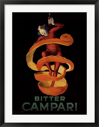 Framed Bitter Campari Print