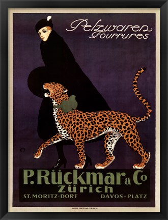 Framed P Ruckmar C, 1910 Print