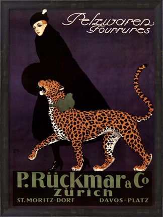 Framed P Ruckmar C, 1910 Print