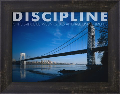 Framed Discipline Print