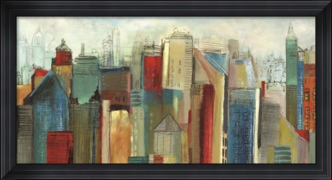 Framed Sunlight City Print