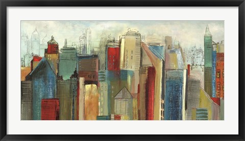 Framed Sunlight City Print