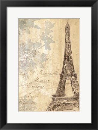 Framed Architectural Study II Print