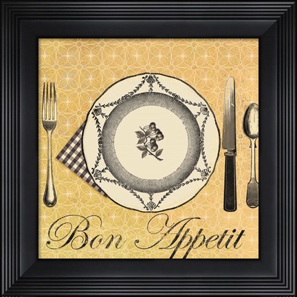 Framed Appetit Print
