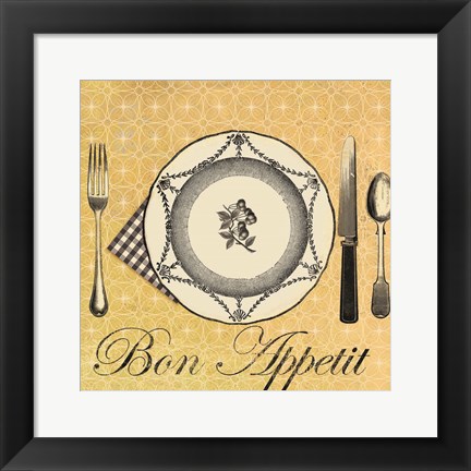 Framed Appetit Print