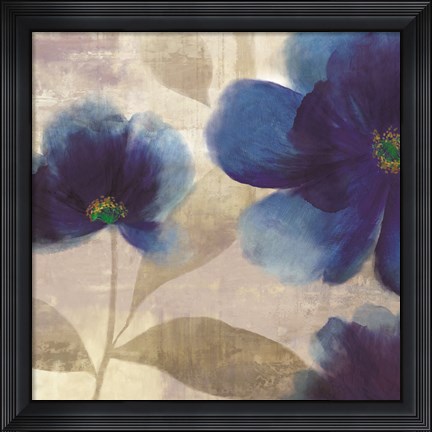 Framed Indigo Dreams II Print