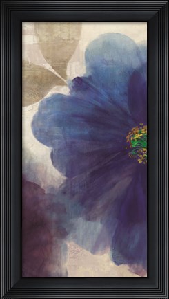 Framed Indigo Dreams I Print
