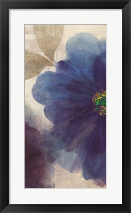 Framed Indigo Dreams I Print