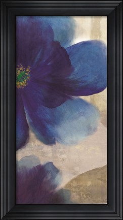 Framed Shades of Indigo II Print