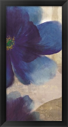 Framed Shades of Indigo II Print