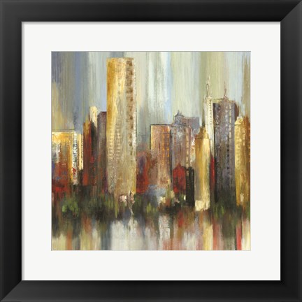 Framed Metropolis I Print