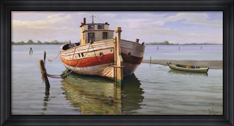 Framed Trabaccolo Print