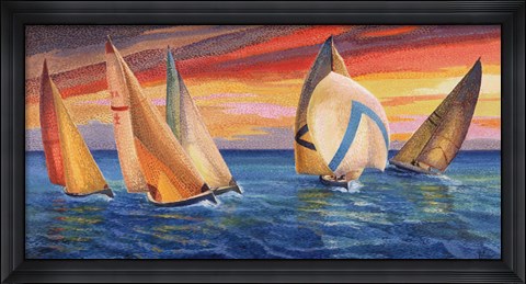 Framed Regata Print