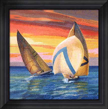 Framed Spinnaker Print