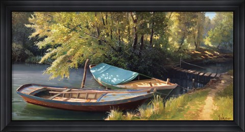 Framed Sotto le fronde Print