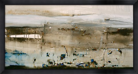 Framed La otra orilla Print