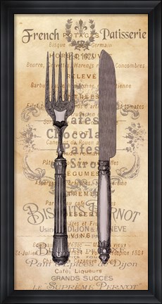 Framed Cuisine II Print
