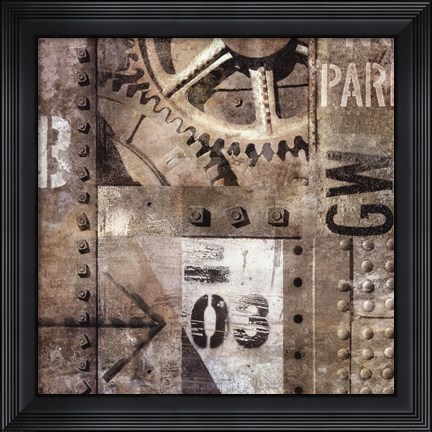 Framed Industrial I Print