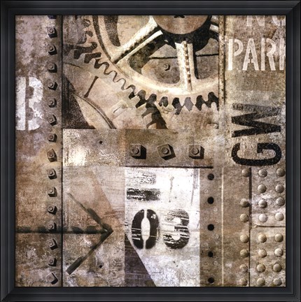 Framed Industrial I Print