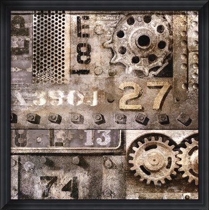 Framed Industrial II Print