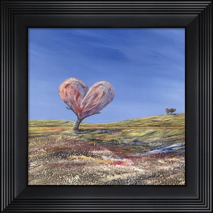 Framed Linea di confine Print