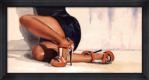 Framed Seduzione Print
