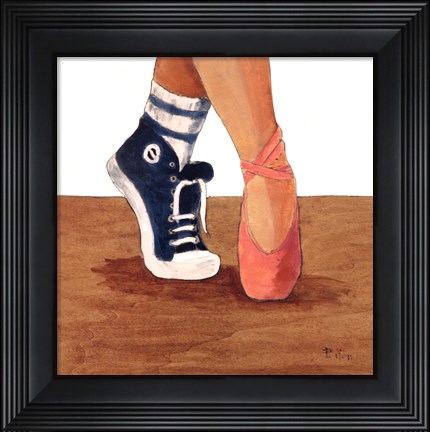 Framed lezione Print