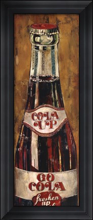 Framed Cola Up Print
