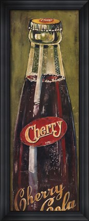 Framed Cherry Cola Print