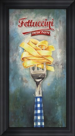 Framed Fettuccini Print