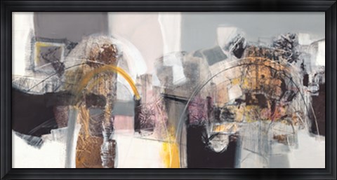 Framed Un passo dopo l&#39;altro Print