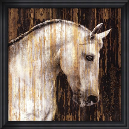 Framed Horse II Print
