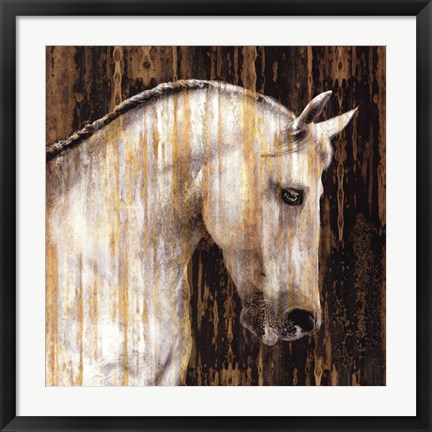 Framed Horse II Print