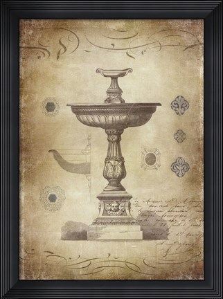 Framed Ornamental II Print