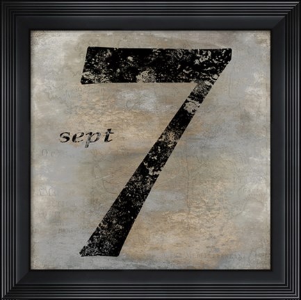 Framed Sept Print