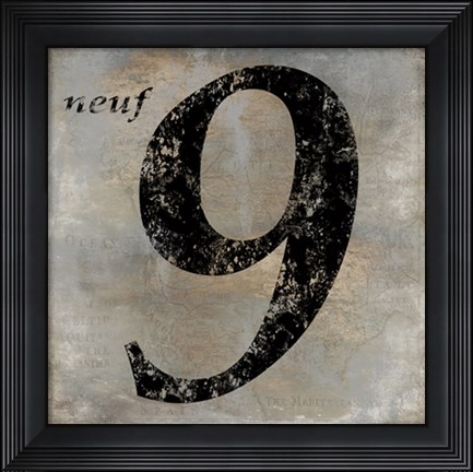 Framed Neuf Print