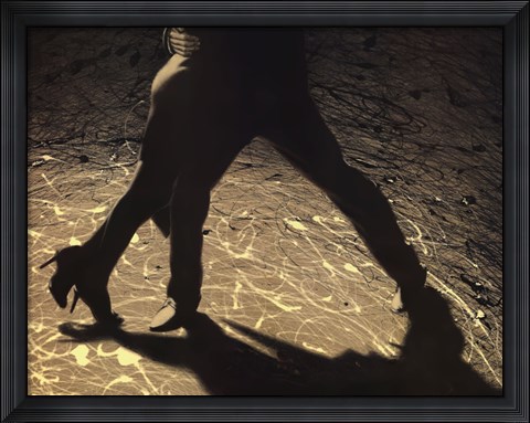 Framed Tango in controluce Print