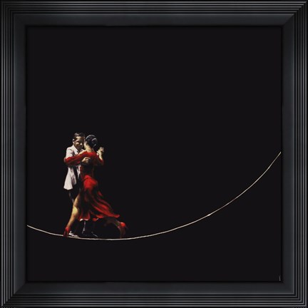 Framed Lungo un Tango (particolare) Print