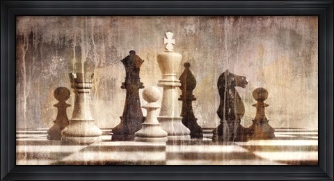 Framed Chess Print